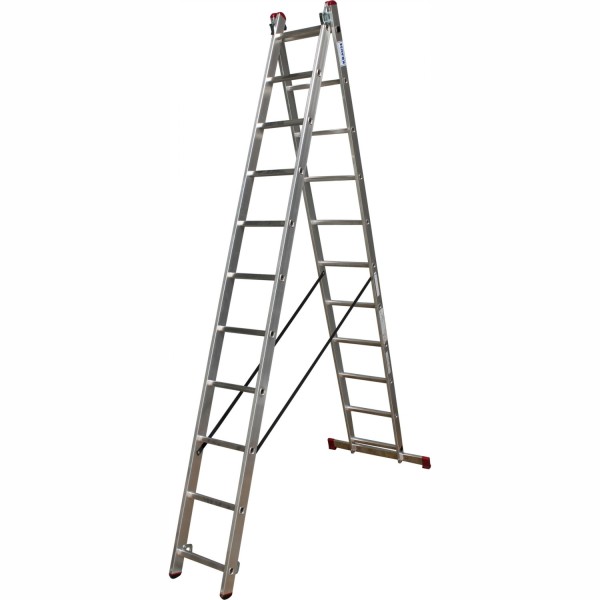 Универсальная лестница 2х11 KRAUSE CORDA 010223