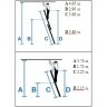Двухсекционная выдвижная лестница с траверсой 2х8 KRAUSE CORDA 032188