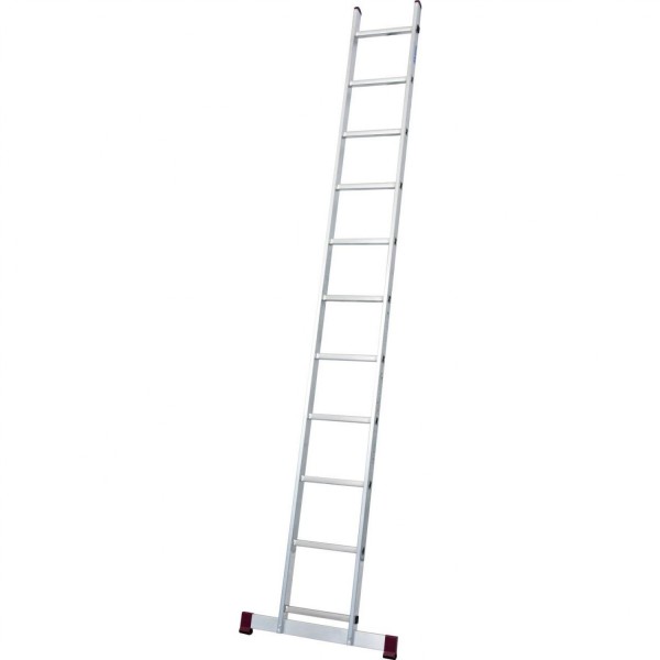 Приставная лестница с траверсой 1х11 KRAUSE CORDA 030184