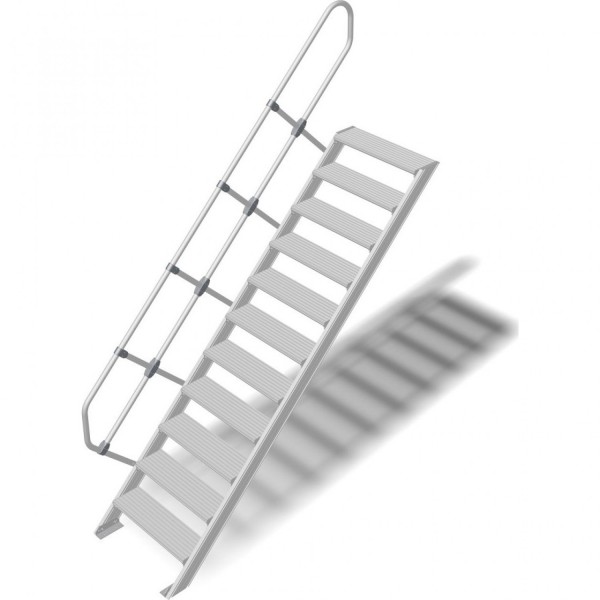 Трап стационарный KRAUSE 11 ступеней, ширина 1000 мм 60° 823601