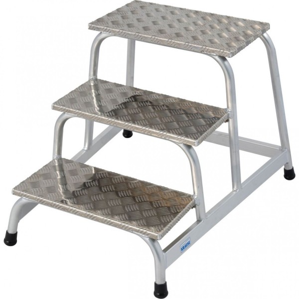 Алюминиевая монтажная подставка 3 ступеньки Krause STABILO 805034