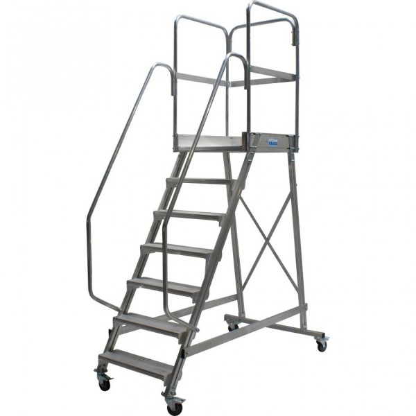 Лестница с площадкой KRAUSE CORDA 7 ступеней 820051