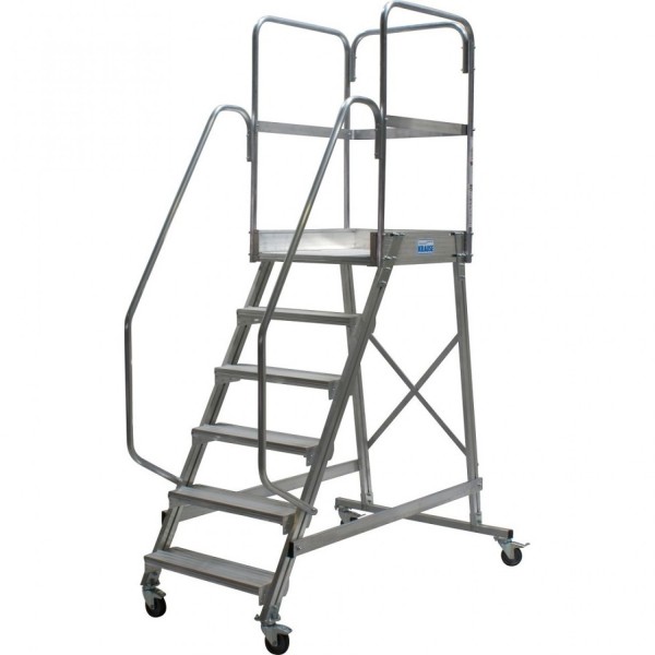 Лестница с площадкой KRAUSE CORDA 6 ступеней 820044