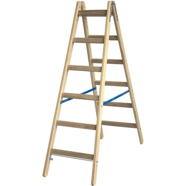 Деревянная стремянка 2х6 KRAUSE 170262