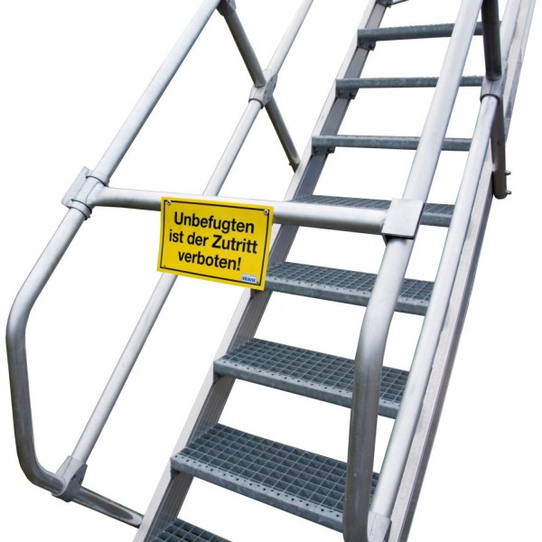 Набор ограждений с инфотабличкой площадки для обслуживания транспорта KRAUSE 970176