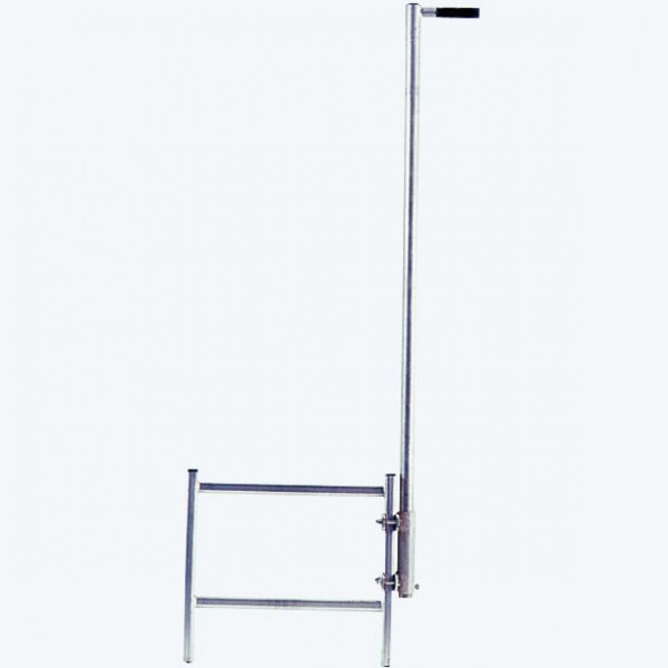 Стойка-поручень KRAUSE с одностор ручкой, крепление к боковине, нерж сталь 816450