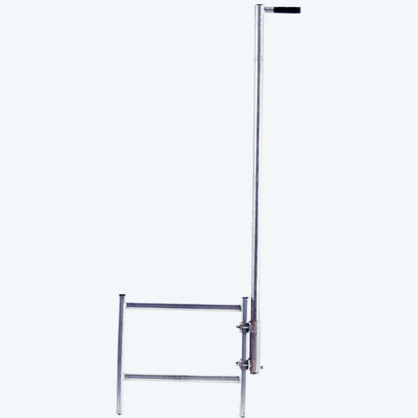 Стойка-поручень KRAUSE с одностор ручкой, крепление к боковине, оцинк сталь 816467