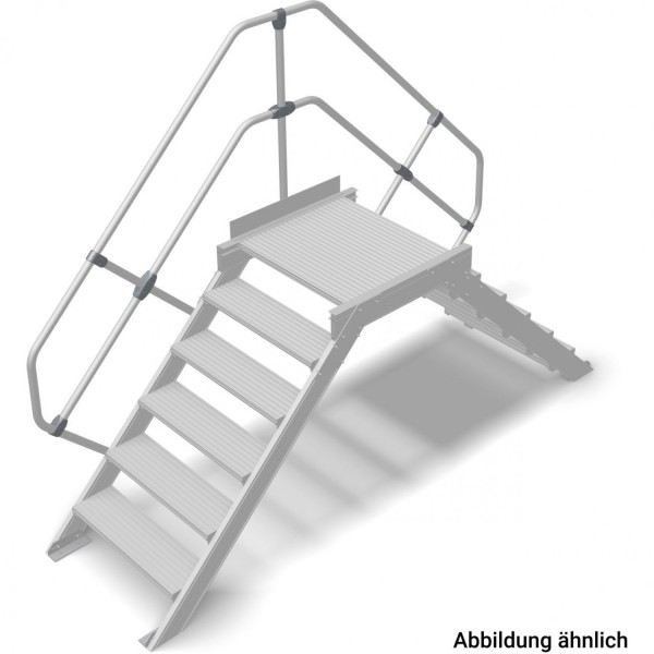 Переход с платформой KRAUSE STABILO, 6 ступеней 600 мм 45° 826053