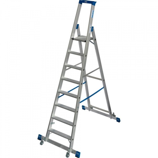 Стремянка KRAUSE STABILO с траверсой 8 ступеней 127327