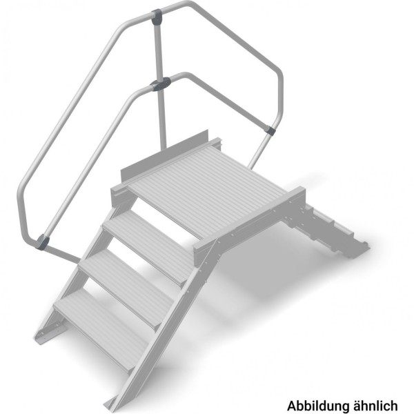 Переход с платформой KRAUSE STABILO, 4 ступени 1000 мм 45° 826435