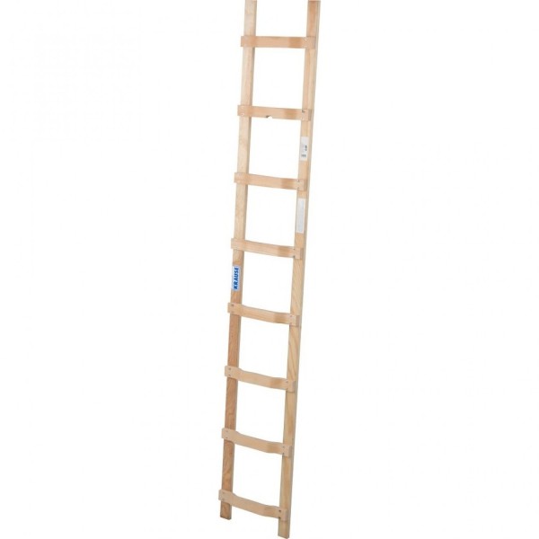 Лестница деревянная KRAUSE для крыши, 8 перекладин 804402