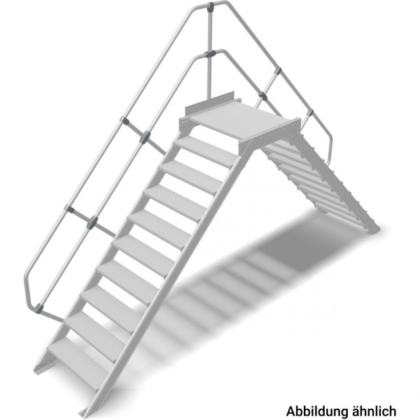 Переход с платформой KRAUSE STABILO, 10 ступеней 1000 мм 45° 826497
