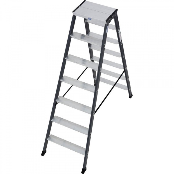 Анодированная стремянка KRAUSE MONTO SEPRO D 2х7 ст 125842