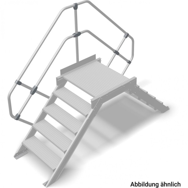 Переход с платформой KRAUSE STABILO, 5 ступеней 1000 мм 60° 827241