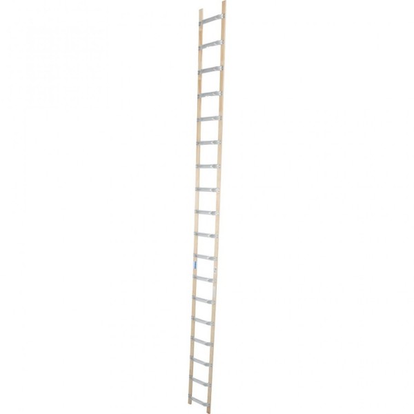 Лестница KRAUSE для крыши, 18 перекладин (алюминий/дерево) 804259