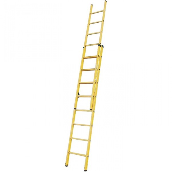 Выдвижная лестница KRAUSE из пластмассы, 2 х 10 перекладин 819918