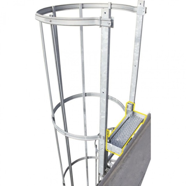 Выходная площадка KRAUSE 300 мм, оцинкованная сталь 836298