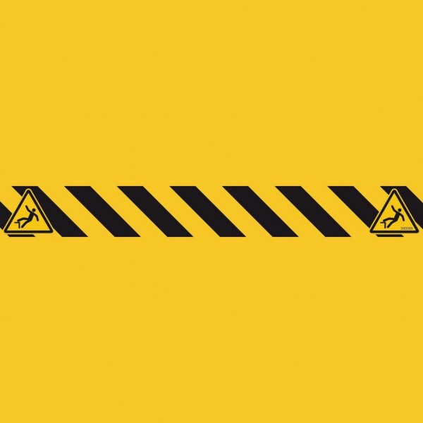 Наклейка Внимание! Опасность падения KRAUSE 200051