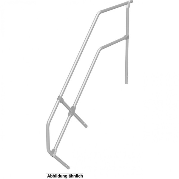 Второй поручень KRAUSE для трапа с платформой 5 ступеней 45° 824745