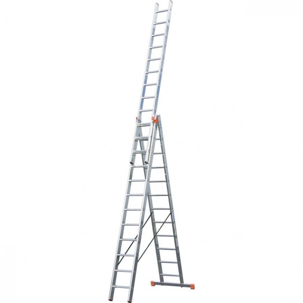 Трехсекционная универсальная лестница 3х12 KRAUSE TRIBILO 120953